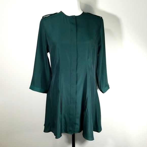 Katherine Barclay Hidden Button Down Mini Dress - Picture 8 of 8